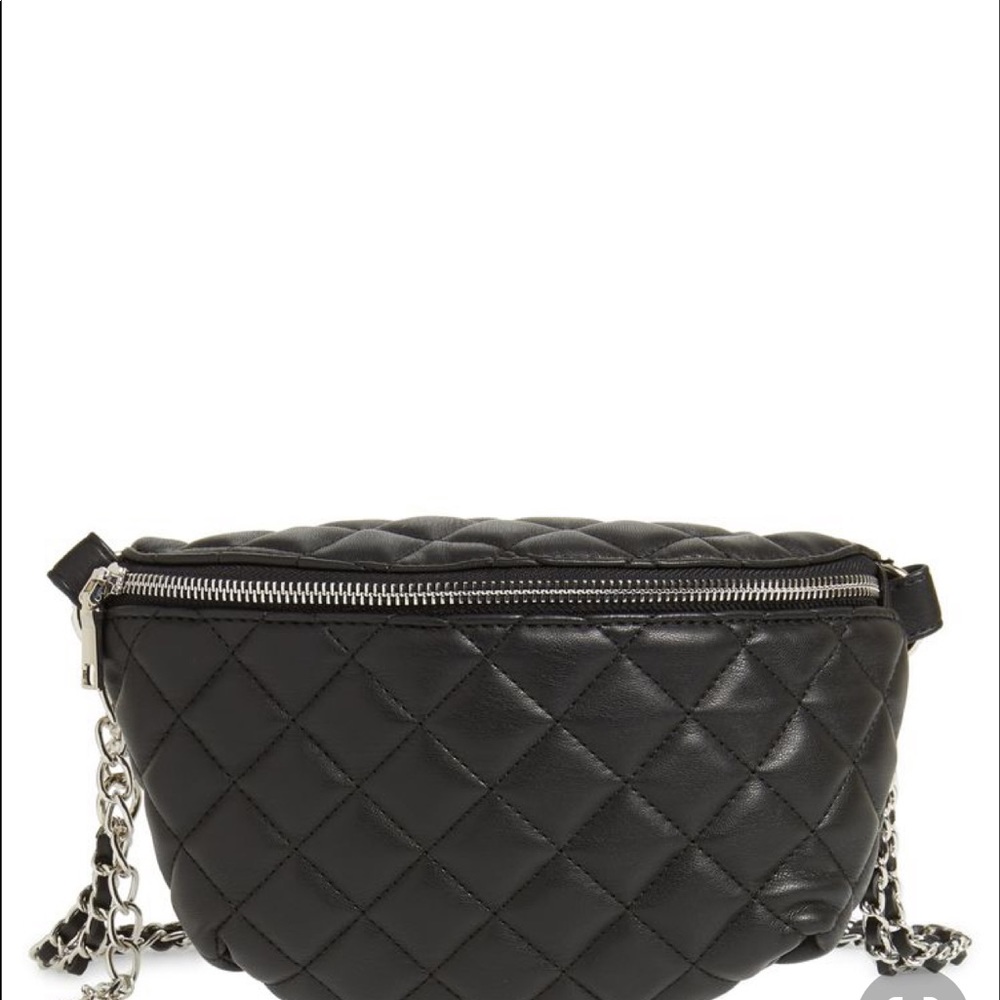Steve Madden Quilted Faux leather fanny pack